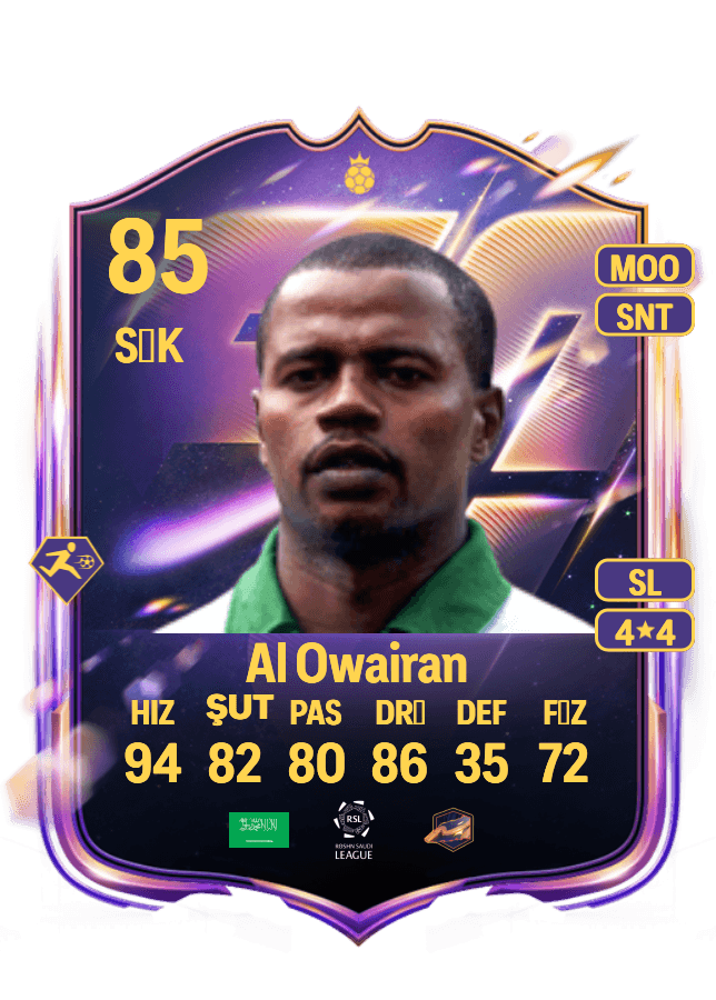 Saeed Al Owairan card