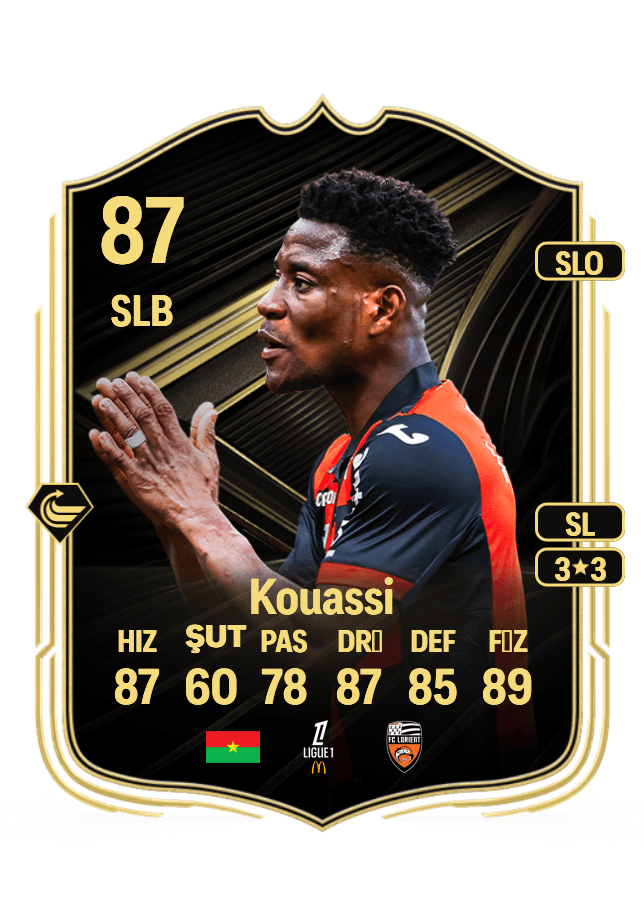 Arsène Kouassi card