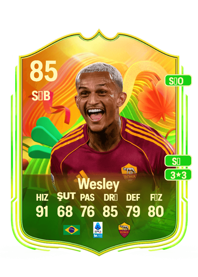 Wesley card