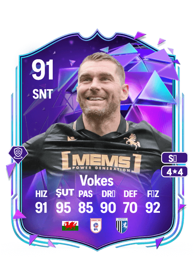 Sam Vokes card