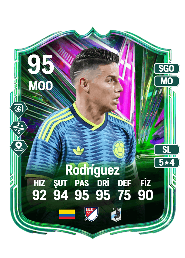 James Rodríguez card