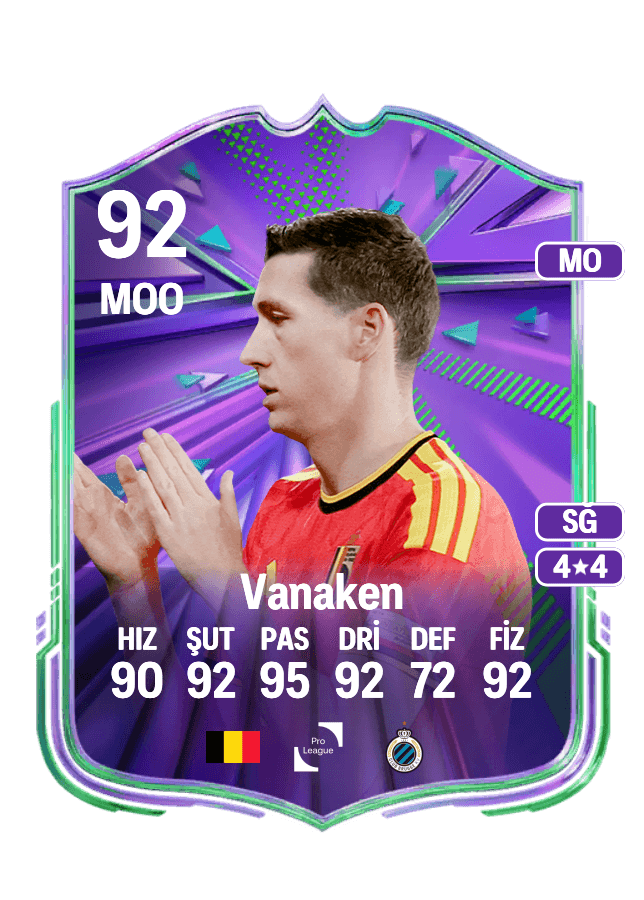 Hans Vanaken card
