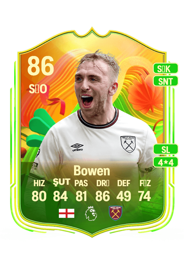Jarrod Bowen card