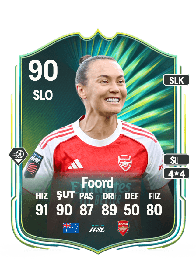 Caitlin Foord card