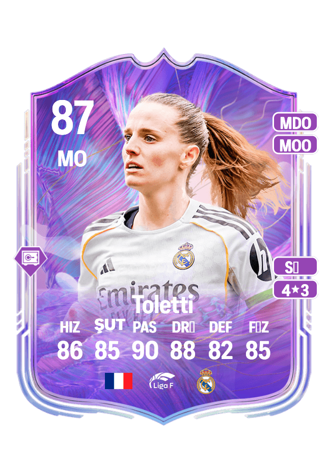 Sandie Toletti card