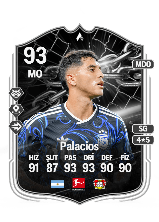 Exequiel Palacios card