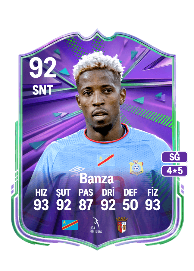 Simon Banza card