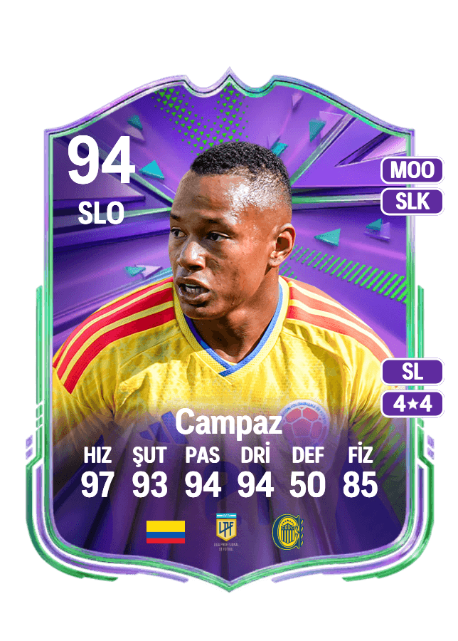 Jaminton Campaz card