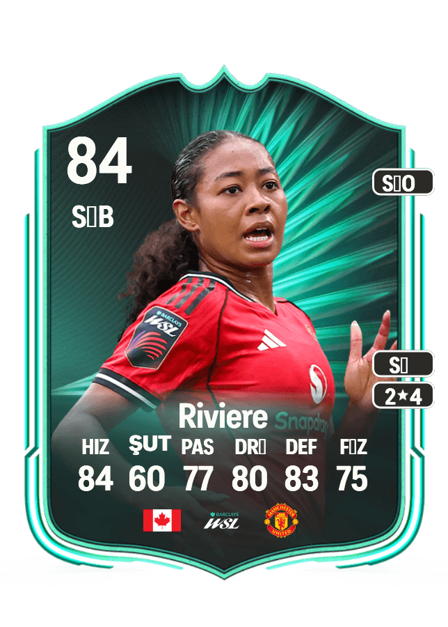 Jayde Riviere card