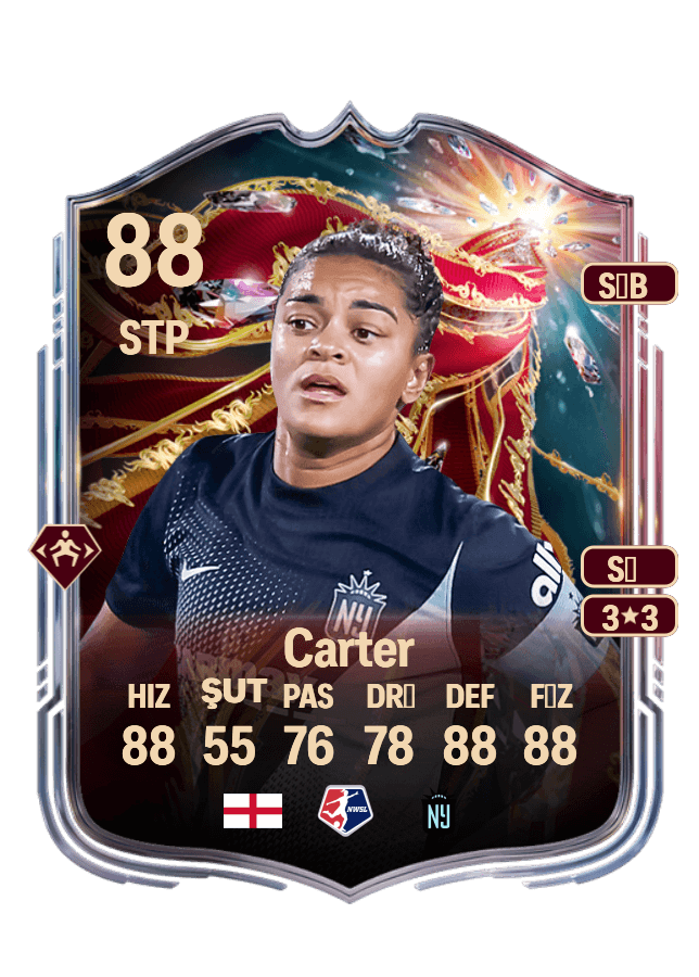 Jess Carter card