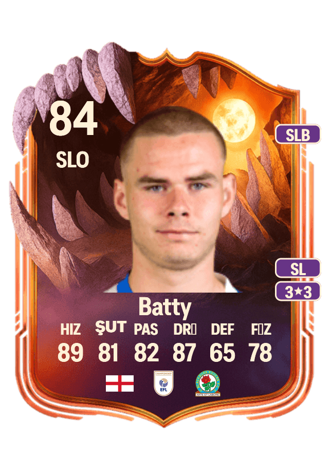 Jake Batty card