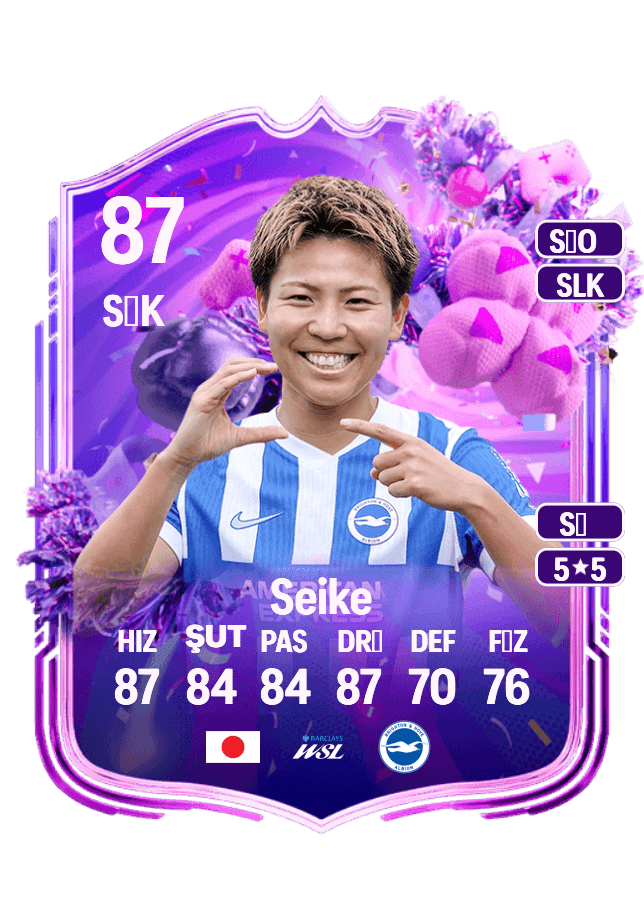 Kiko Seike card
