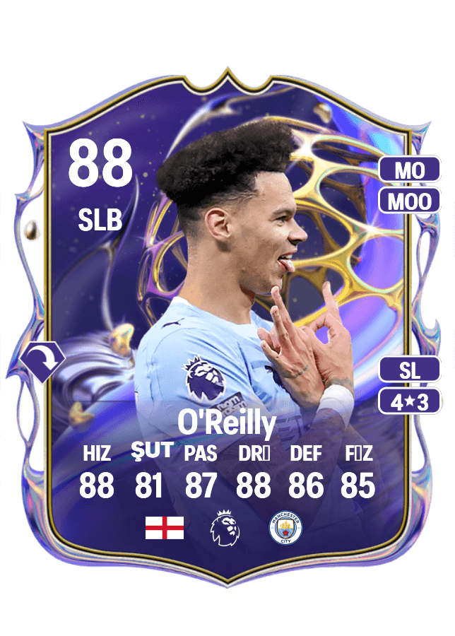 Nico O'Reilly card
