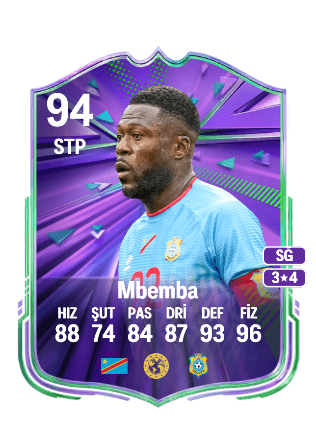 Chancel Mbemba card