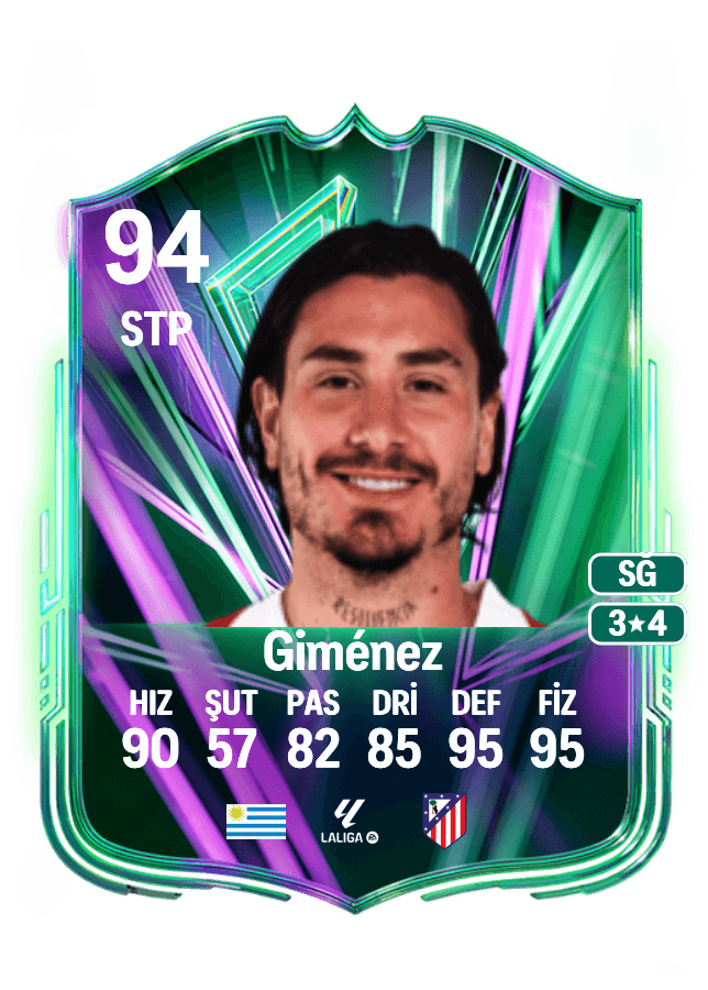 José María Giménez card
