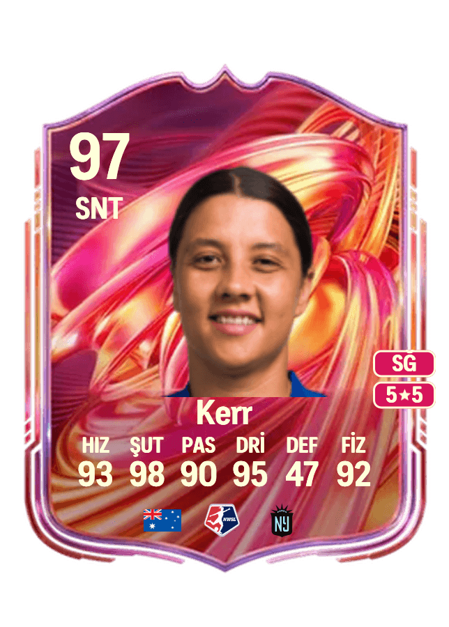 Sam Kerr card