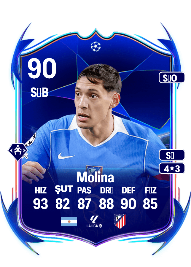 Nahuel Molina card