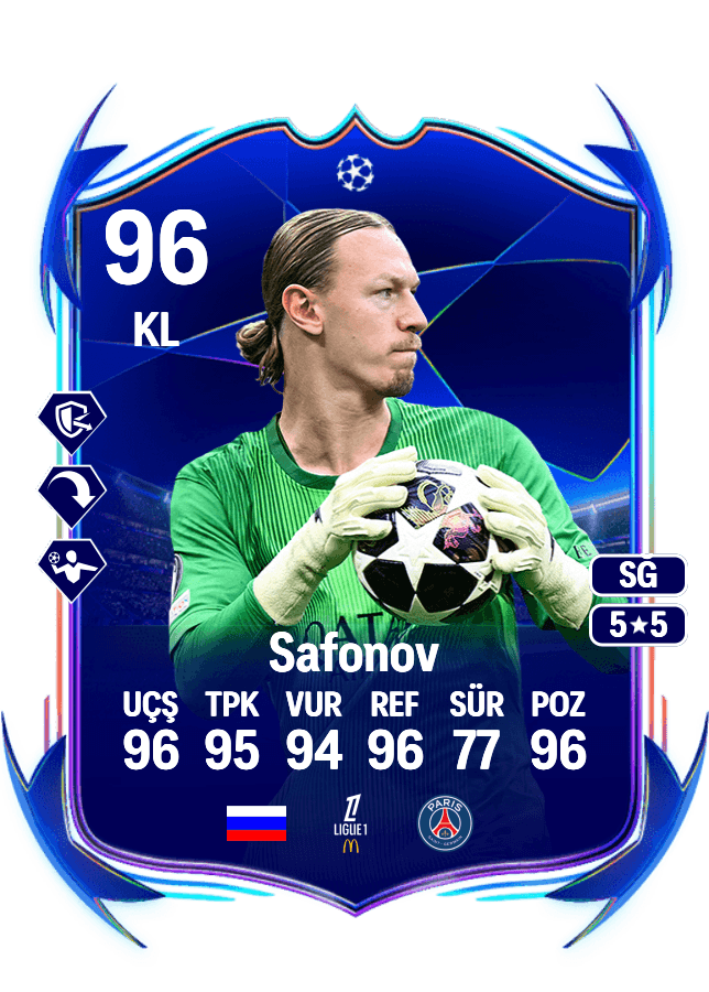 Matvey Safonov card