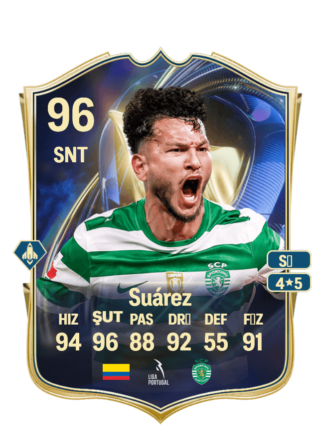 Luis Javier Suárez card