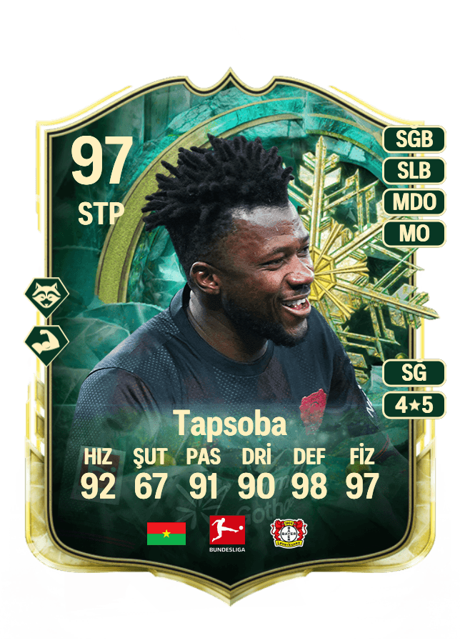 Edmond Tapsoba card