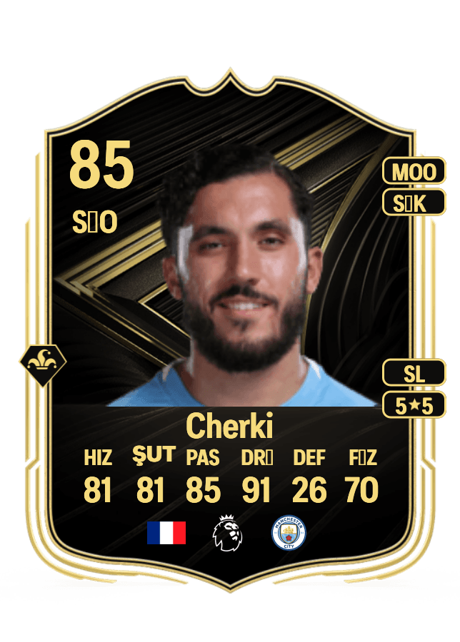 Rayan Cherki card