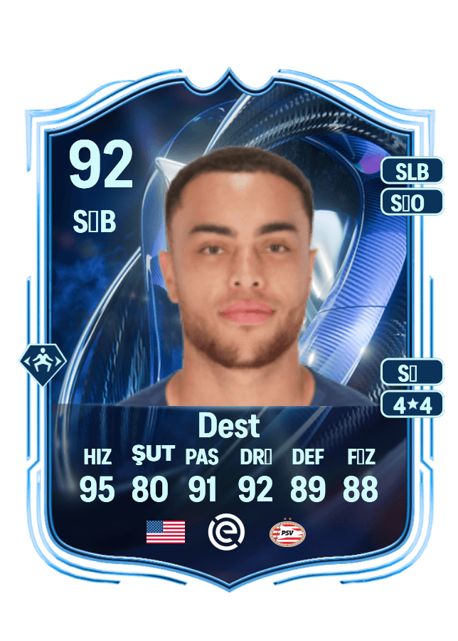 Sergiño Dest card