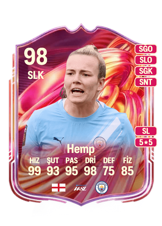 Lauren Hemp card