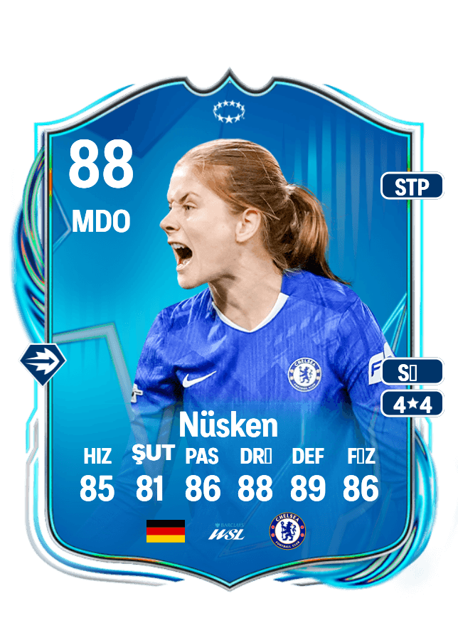 Sjoeke Nüsken card