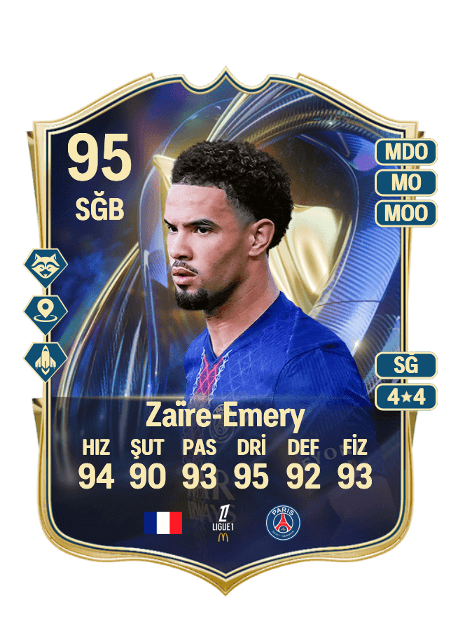 Warren Zaïre-Emery card
