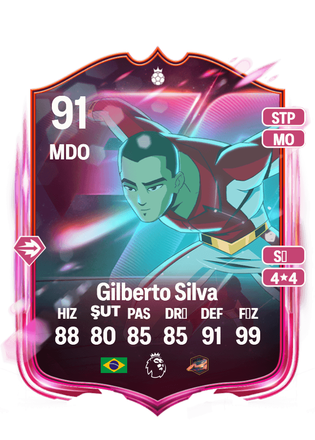 Gilberto Silva card