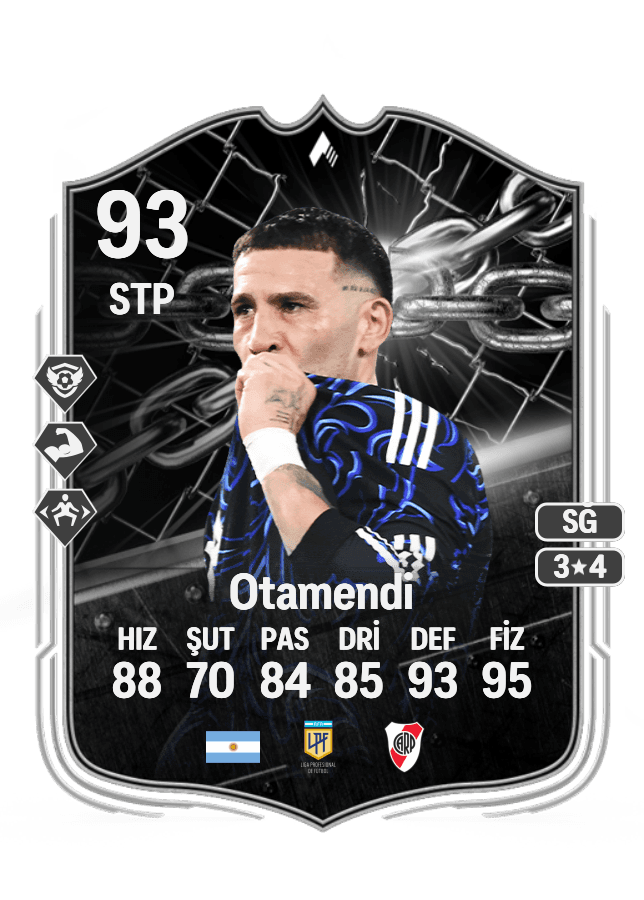 Nicolás Otamendi card