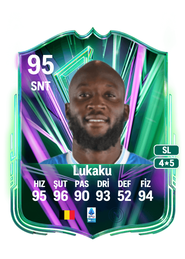 Romelu Lukaku card
