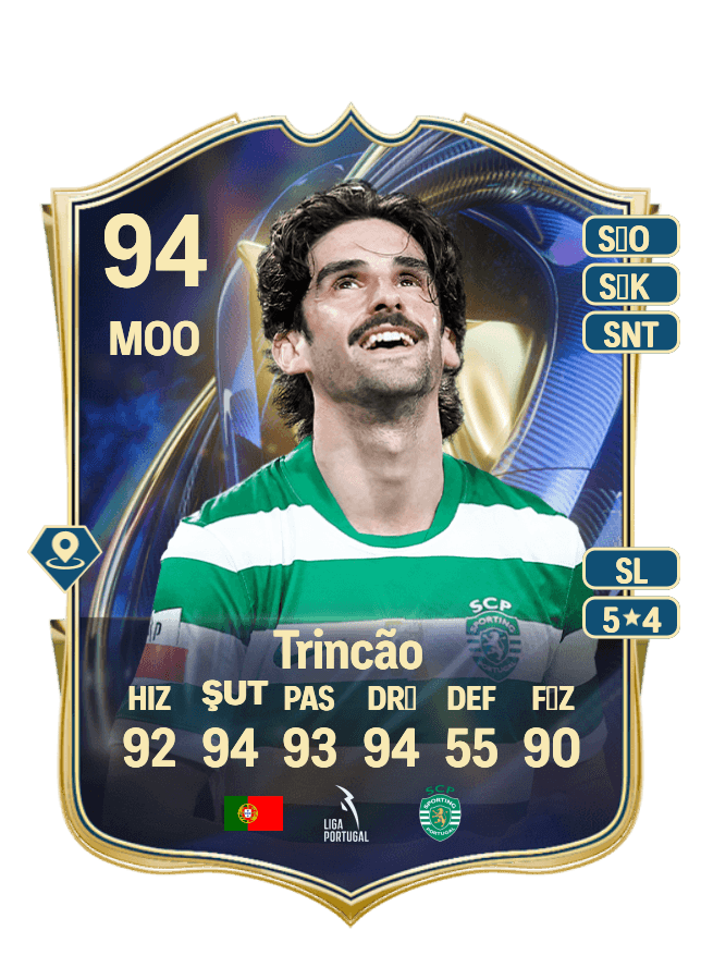 Trincão card