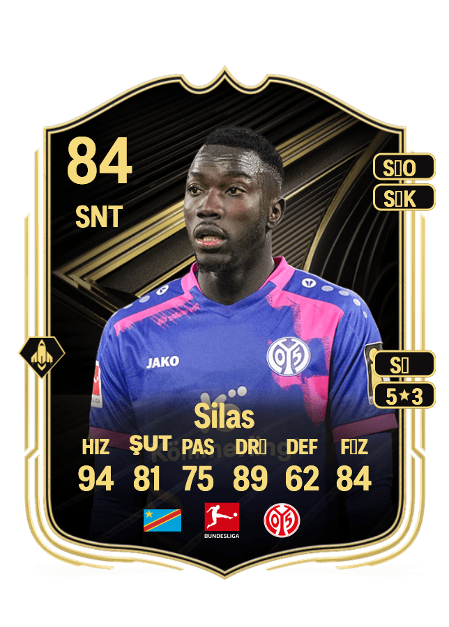 Silas card