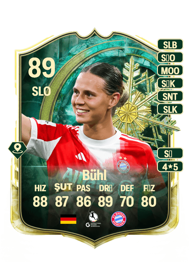 Klara Bühl card