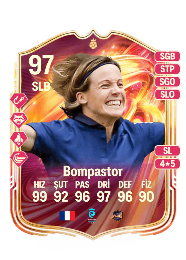 Sonia Bompastor card