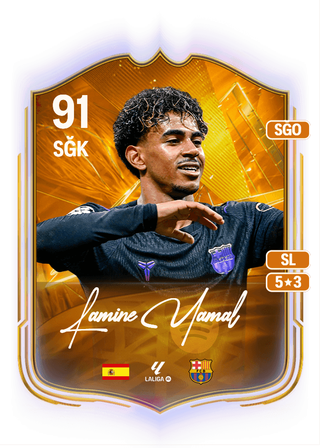 Lamine Yamal card