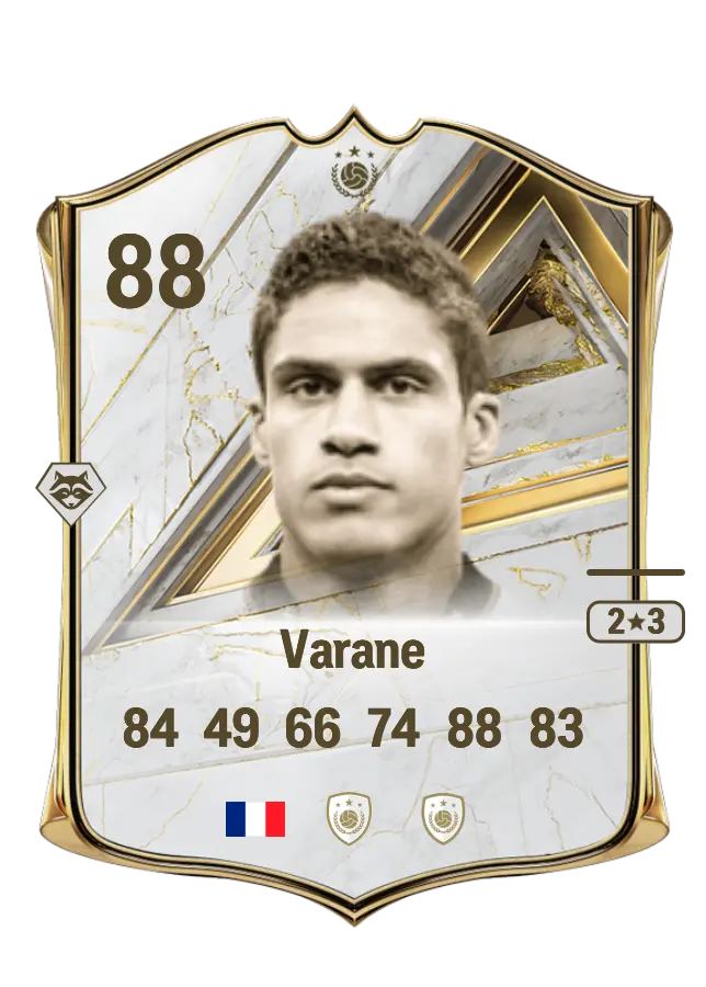 Raphaël Varane card
