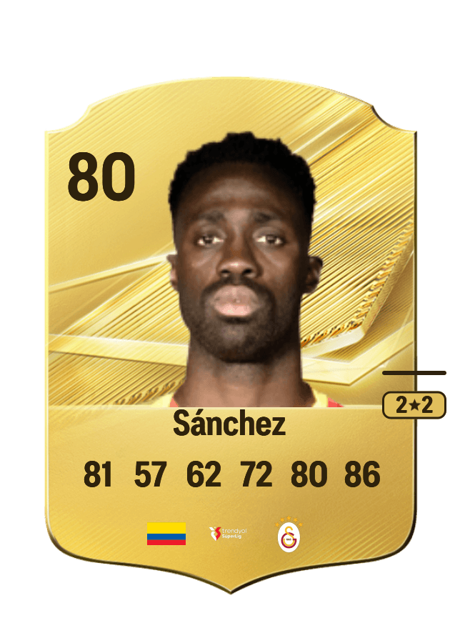 Davinson Sánchez card