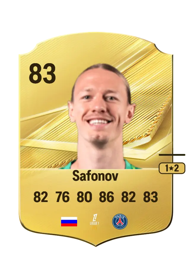 Matvey Safonov card