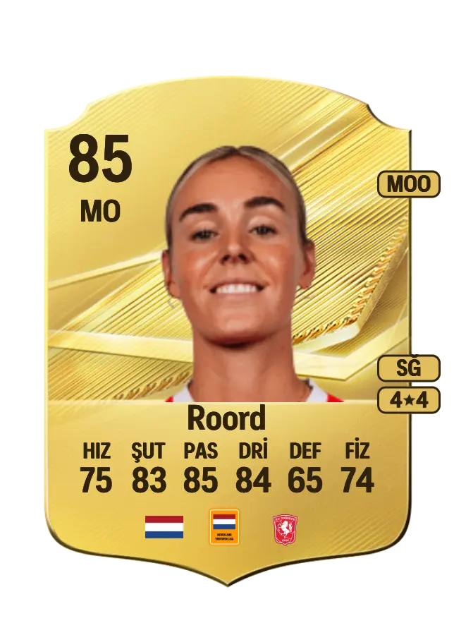 Jill Roord card