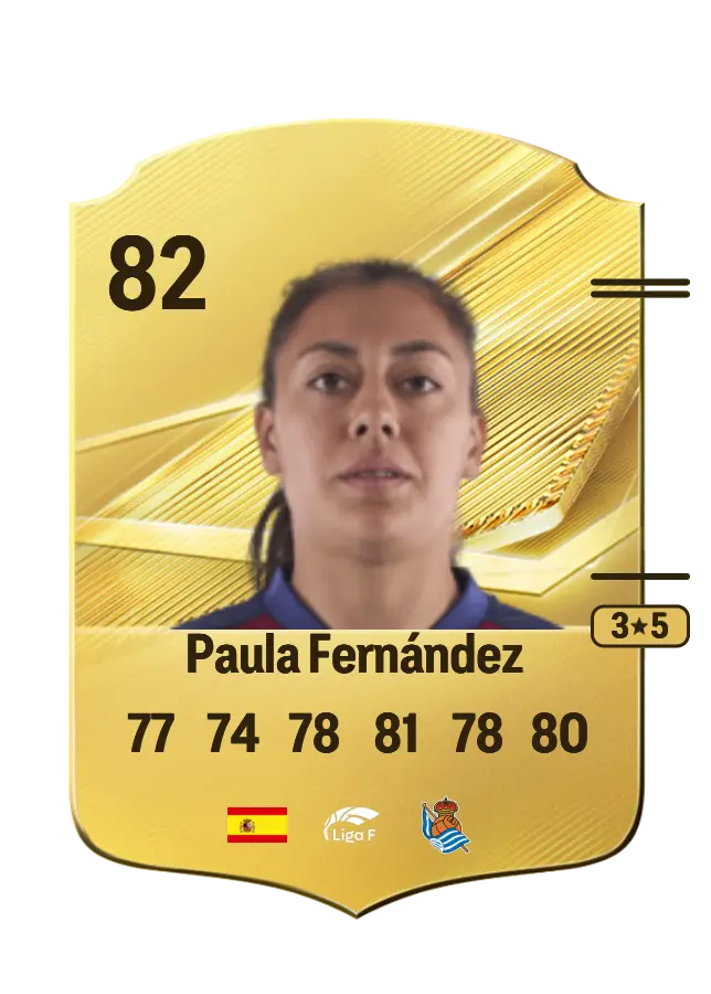 Paula Fernández card