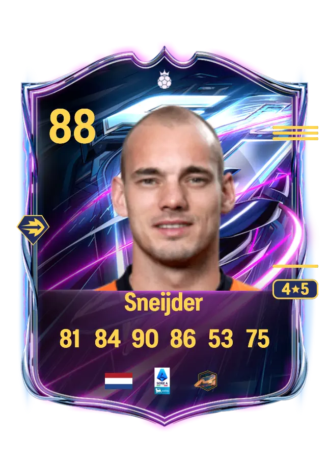 Wesley Sneijder card