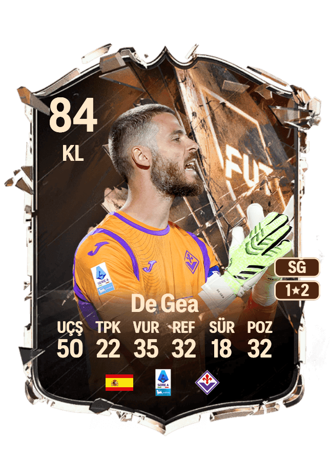 De Gea card