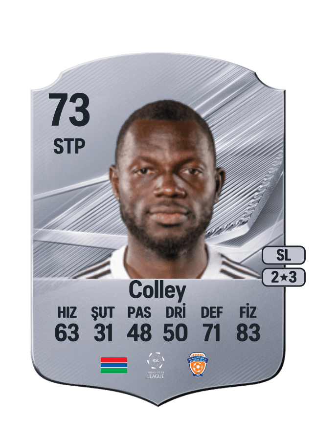 Omar Colley card