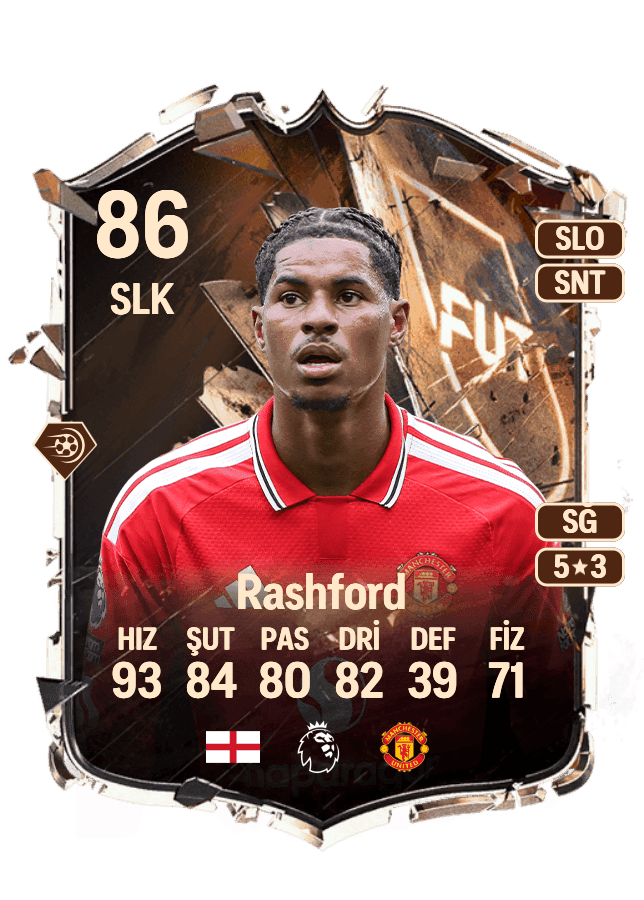 Marcus Rashford card