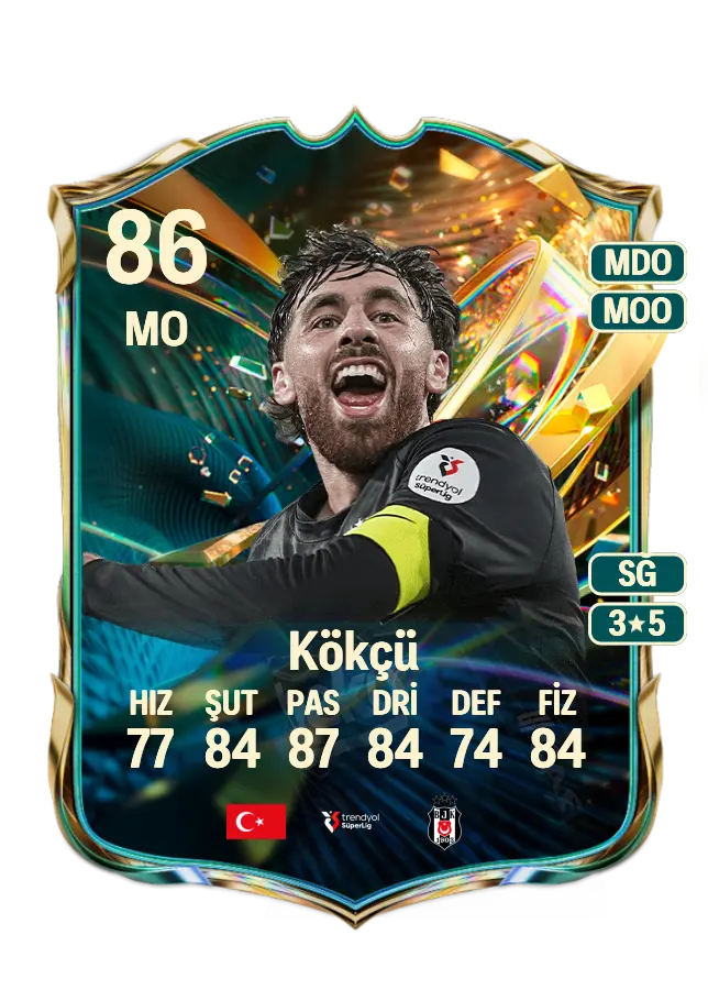 Orkun Kökçü card