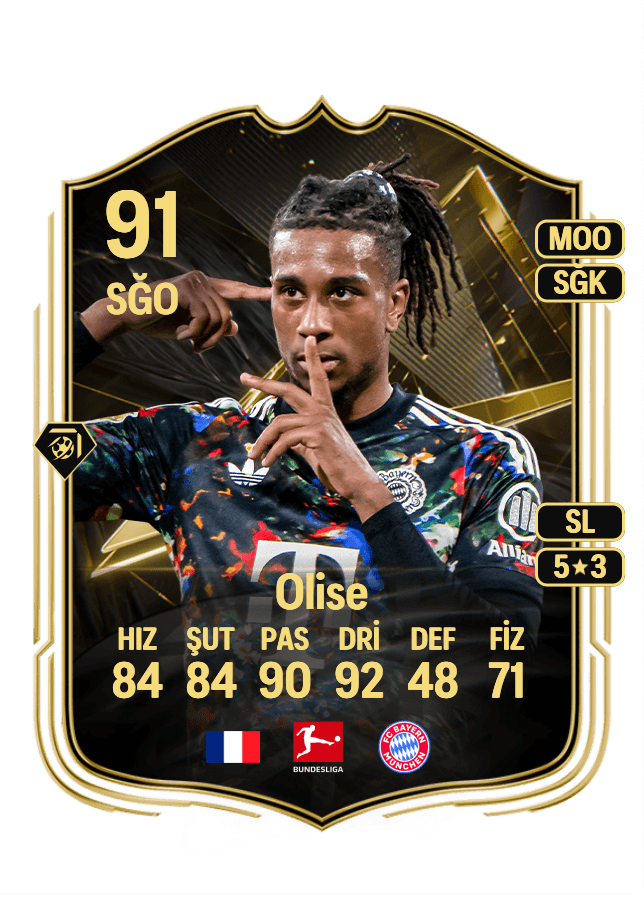 Michael Olise card