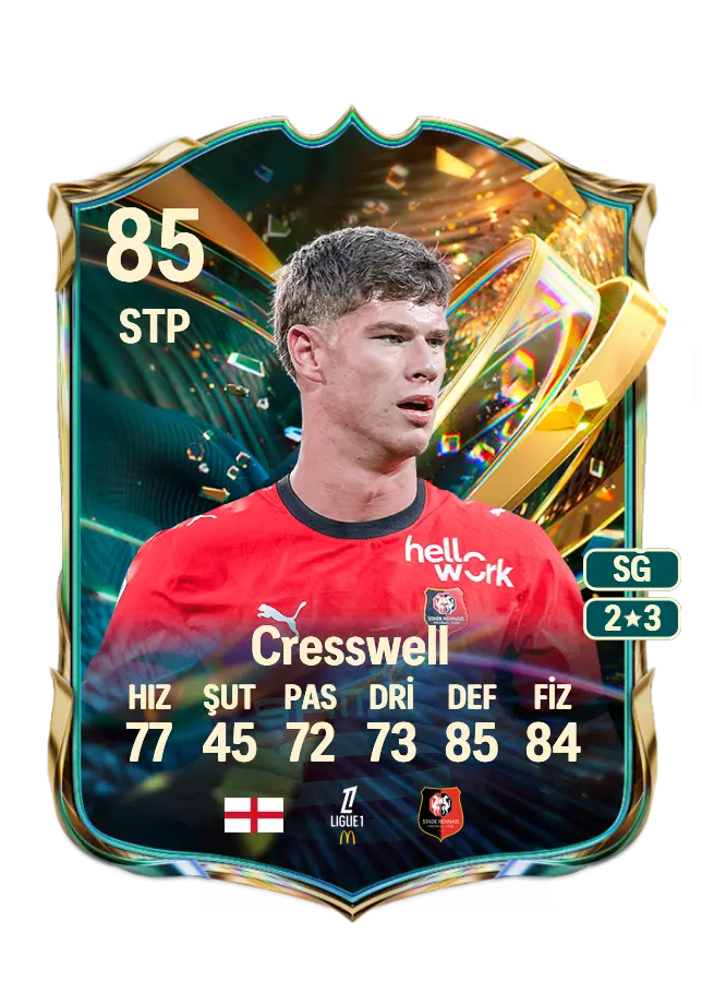 Charlie Cresswell card