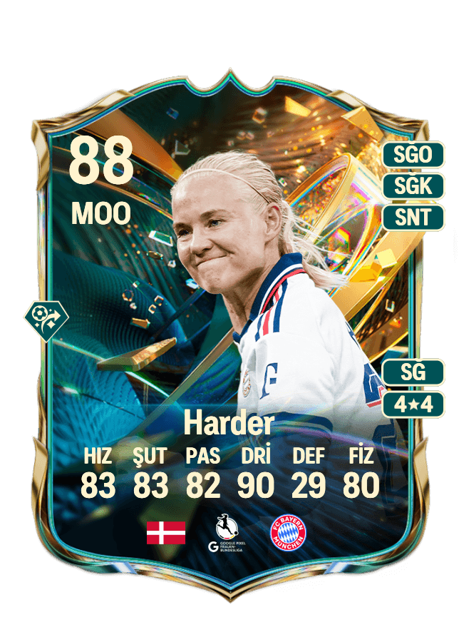 Pernille Harder card